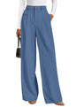 PRETTYGARDEN Women's Tailored Wide Leg Work Dress Pants