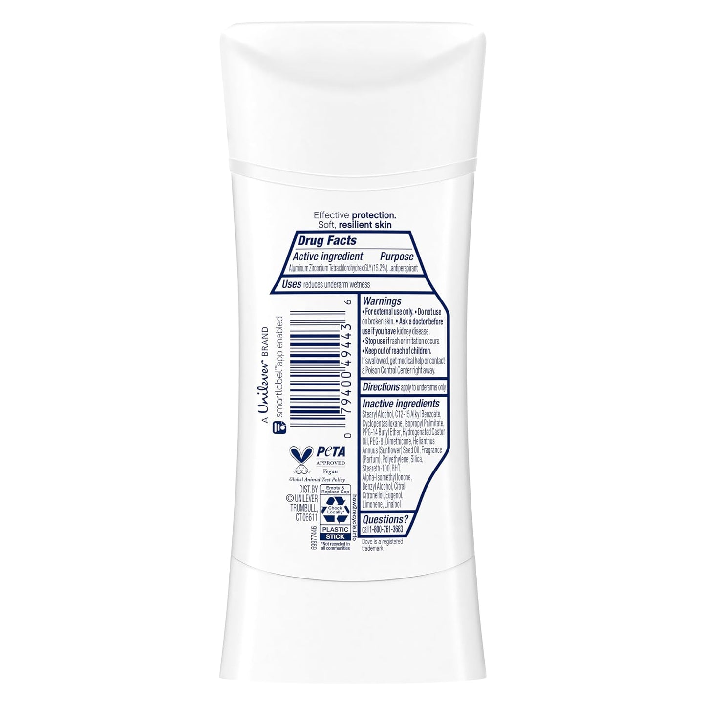 Dove Advanced Care Antiperspirant Stick Cool Essentials 2.6 oz 2PK