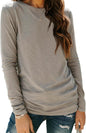 AUTOMET Women's Long Sleeve Crewneck Shirts Casual Basic Tops