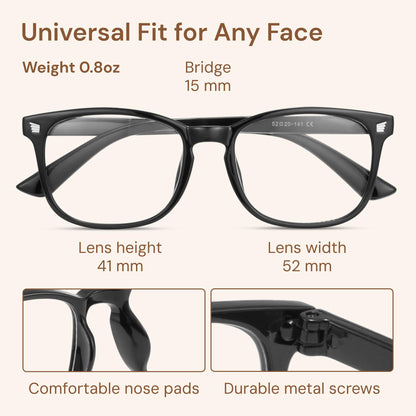 Gaoye Blue Light Glasses for Women - 3 Pack