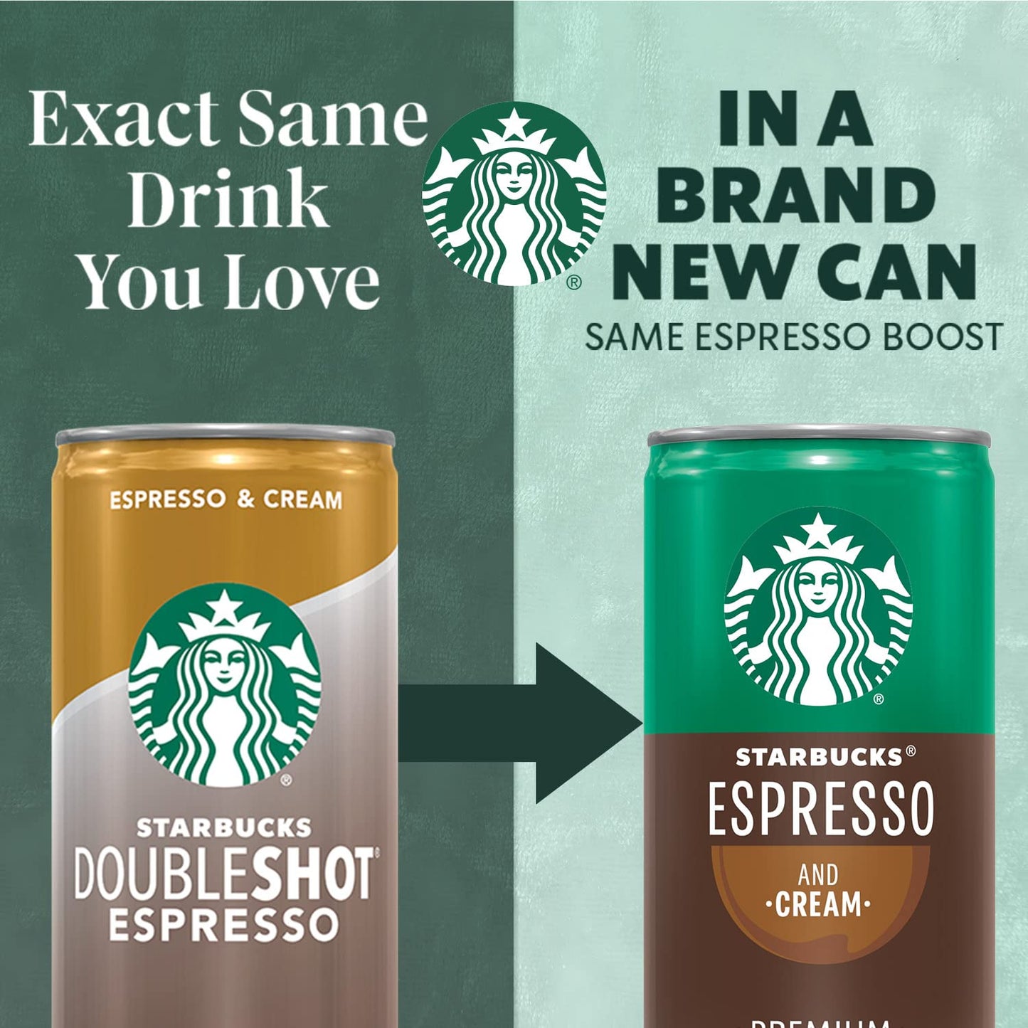 Starbucks Espresso & Cream, 6.5 Fl Oz Cans (Pack of 12)