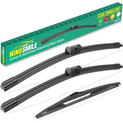 WINDSMILE Windshield Wiper Blade Replacement for Hyundai Palisade 2020-2025