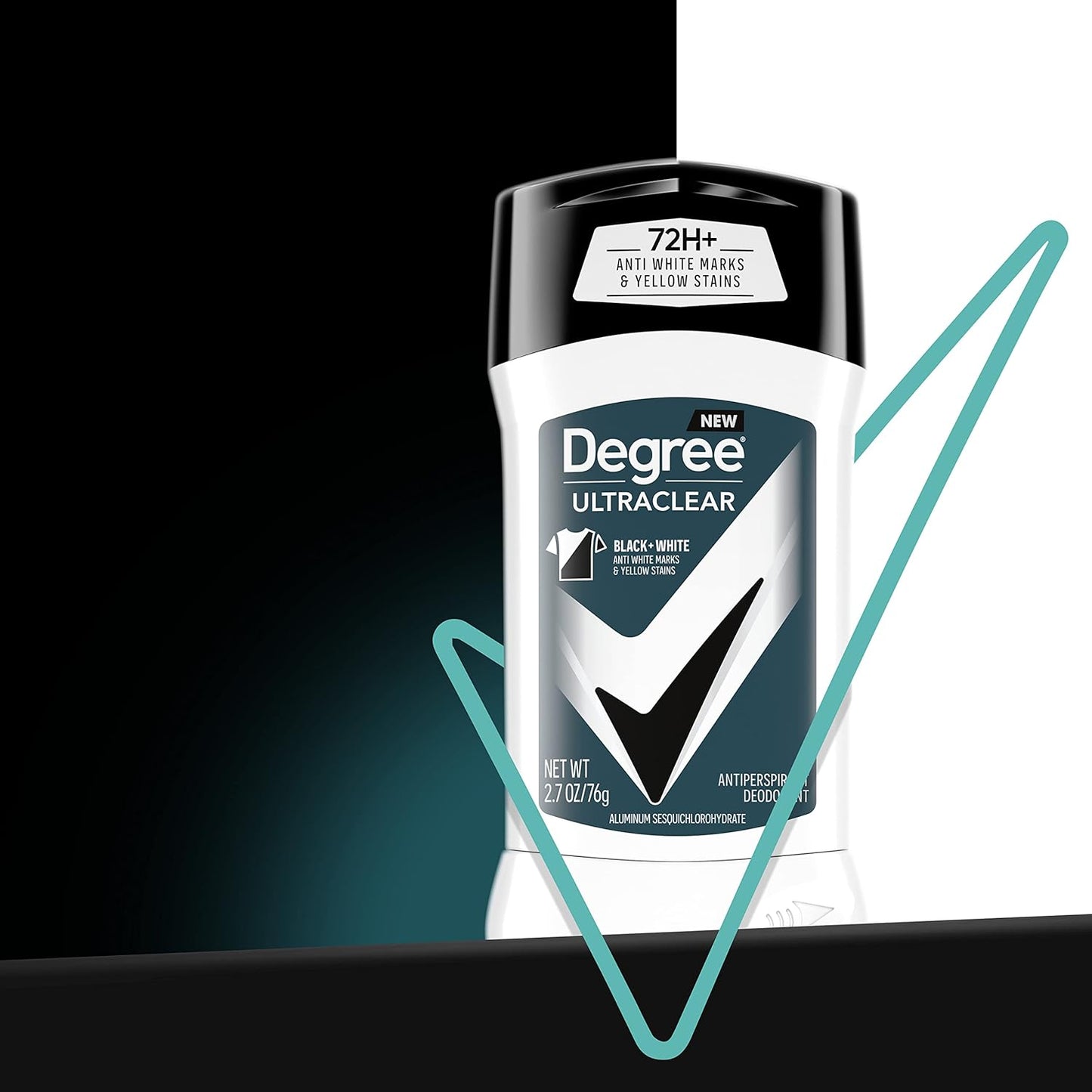 Degree Men UltraClear Antiperspirant Black+White Sweat & 2 Count 2.7 oz