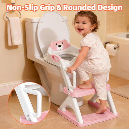 Potty Training Toilet for Toddlers, 2-in-1 Potty Training seat, Anti-Slip