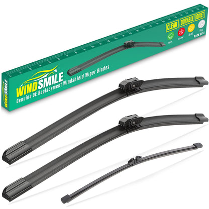 WINDSMILE Windshield Wiper Blade Replacement for Hyundai Palisade 2020-2025