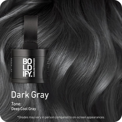 Boldify Hairline Powder, Root Touch Up Hair Color Light Blonde 4g