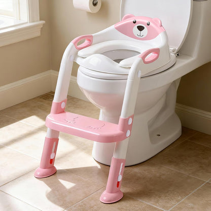 Potty Training Toilet for Toddlers, 2-in-1 Potty Training seat, Anti-Slip