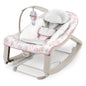 Ingenuity Keep Cozy 3-in-1 Grow with Me Vibrating Baby Bouncer, Seat & Infant to Toddler Rocker, Vibrations & -Toy Bar, 0-30 Months Up to 40 lbs (Weaver)