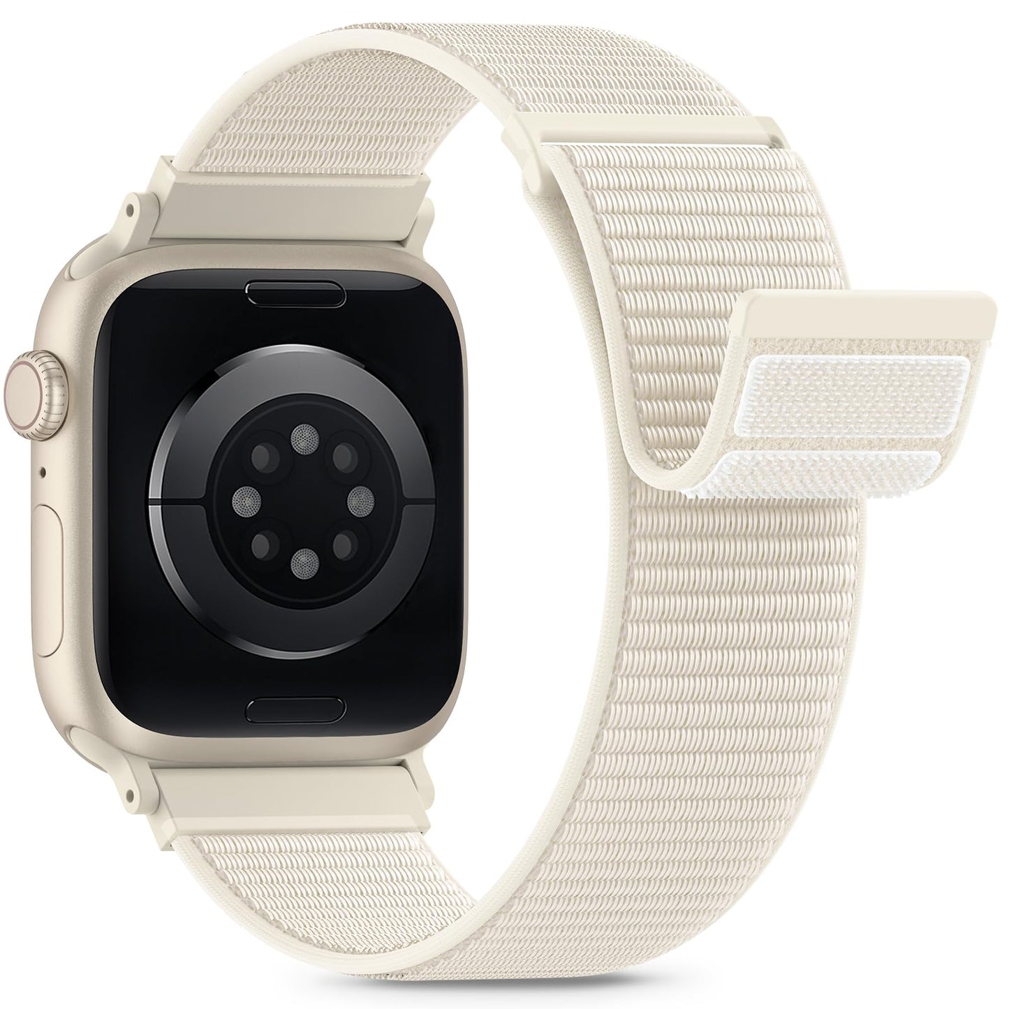 Nylon Loop Sport Band Compatible with Apple Watch Bands 38mm 40mm 41mm 42mm for Women Men, iWatch Wrist Straps for Se, Series 11 10 9 8 7, Breathable, Soft Band Ideal for Outdoor