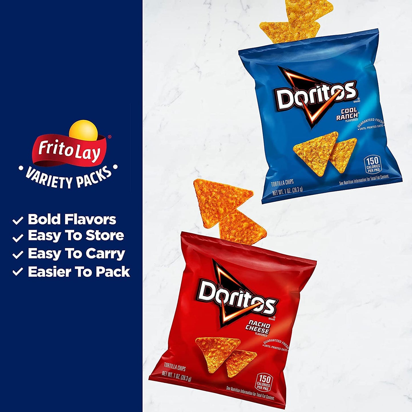Frito-Lay Ultimate Snack Care Package, Favorites Mix, Variety Assortment of Chips, Cookies, Crackers & More, 40 Count