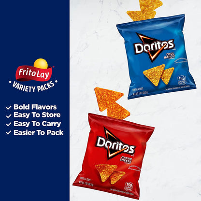 Frito-Lay Ultimate Snack Care Package, Favorites Mix, Variety Assortment of Chips, Cookies, Crackers & More, 40 Count