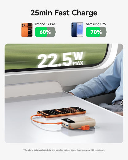 INIU Portable Charger, Smallest 20000mAh 22.5W Fast Charging Power Bank