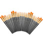 Soucolor Acrylic Paint Brushes Set, 20 Pcs Pointed Tip Artist Paintbrushes