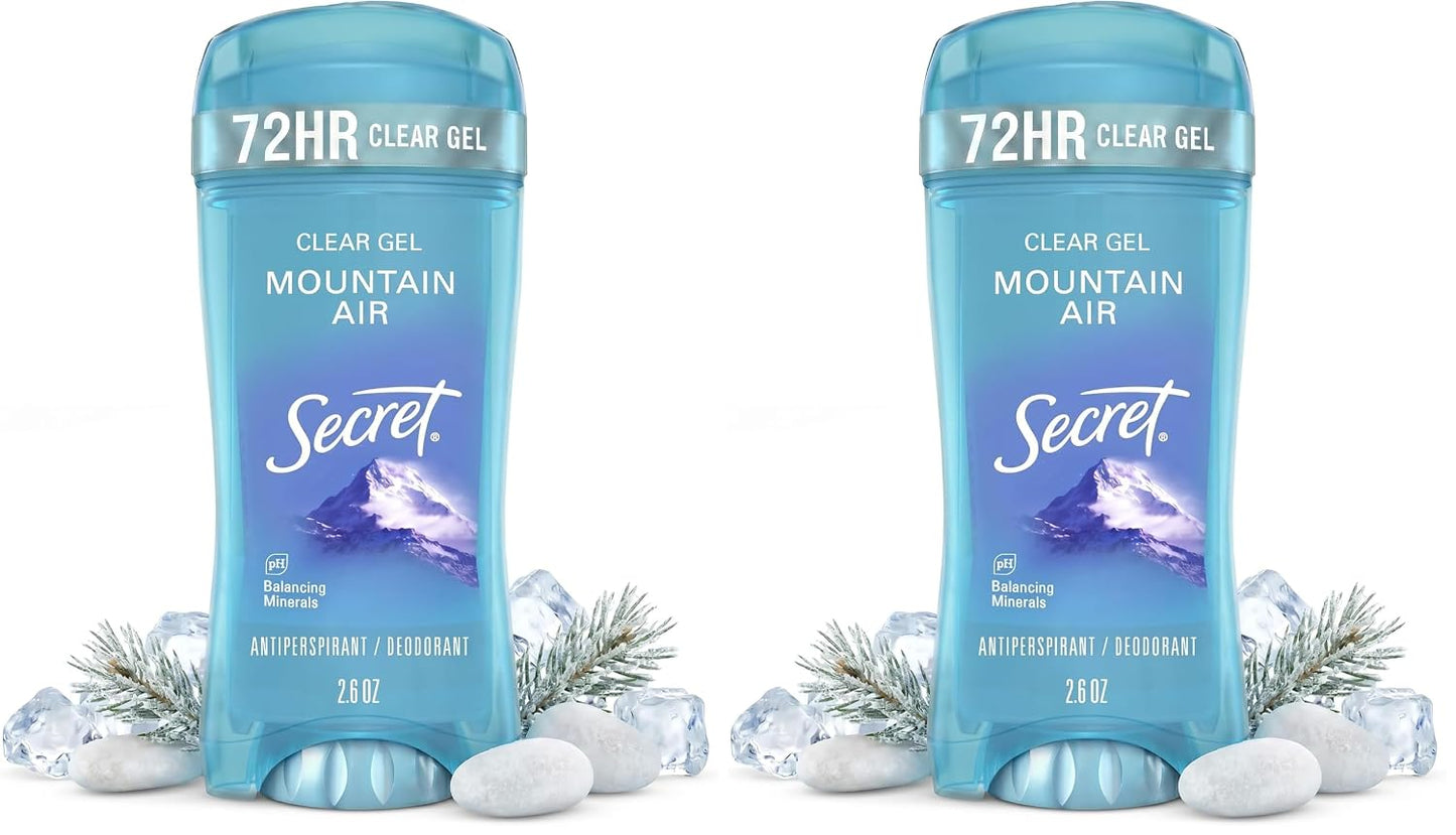 Secret Fresh Antiperspirant Deodorant for Women, 72hr Freshness on the Rocks with Pro-Hyaluronic Acid, Miami Mocktails Edition, Clear Gel, Pineapple Paradise with Pineapple & Coconut Scent, 2.6 oz