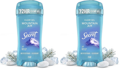 Secret Fresh Antiperspirant Deodorant for Women, 72hr Freshness on the Rocks with Pro-Hyaluronic Acid, Miami Mocktails Edition, Clear Gel, Pineapple Paradise with Pineapple & Coconut Scent, 2.6 oz
