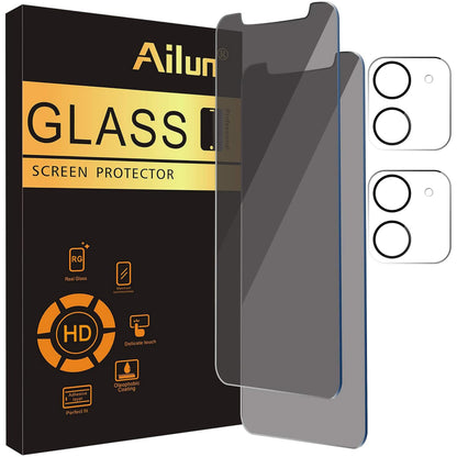 Ailun Privacy Screen Protector+Camera Lens Protector for iPhone 17 Pro Max