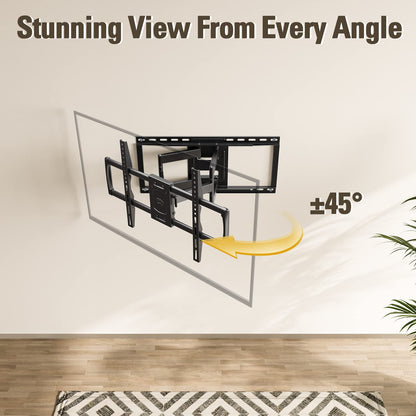 Mounting Dream Full Motion TV Wall Mount for 32-70 Inch TVs up to 99lbs
