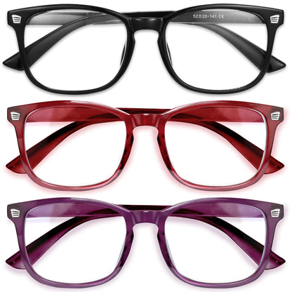 Gaoye Blue Light Glasses for Women - 3 Pack