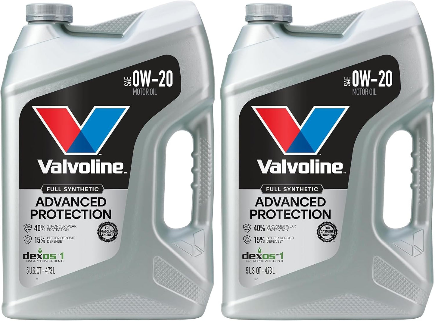 Valvoline Advanced Full Synthetic SAE 0W-20 Motor Oil 5 QT