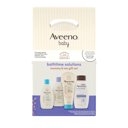 Aveeno Baby Welcome Little One Gift Set, Baby Essentials Set, 5 Items