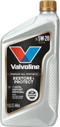 Valvoline Advanced Full Synthetic SAE 0W-20 Motor Oil 5 QT