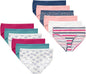 Hanes Girls' And Toddlers Underwear, Stretch Cotton Panties, 12-pack, Briefs, Bikini and Hipsters for Girls