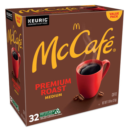 McCafe Premium Roast Coffee, Single Serve Keurig K-Cup Pods, Medium Roast, 84 Count