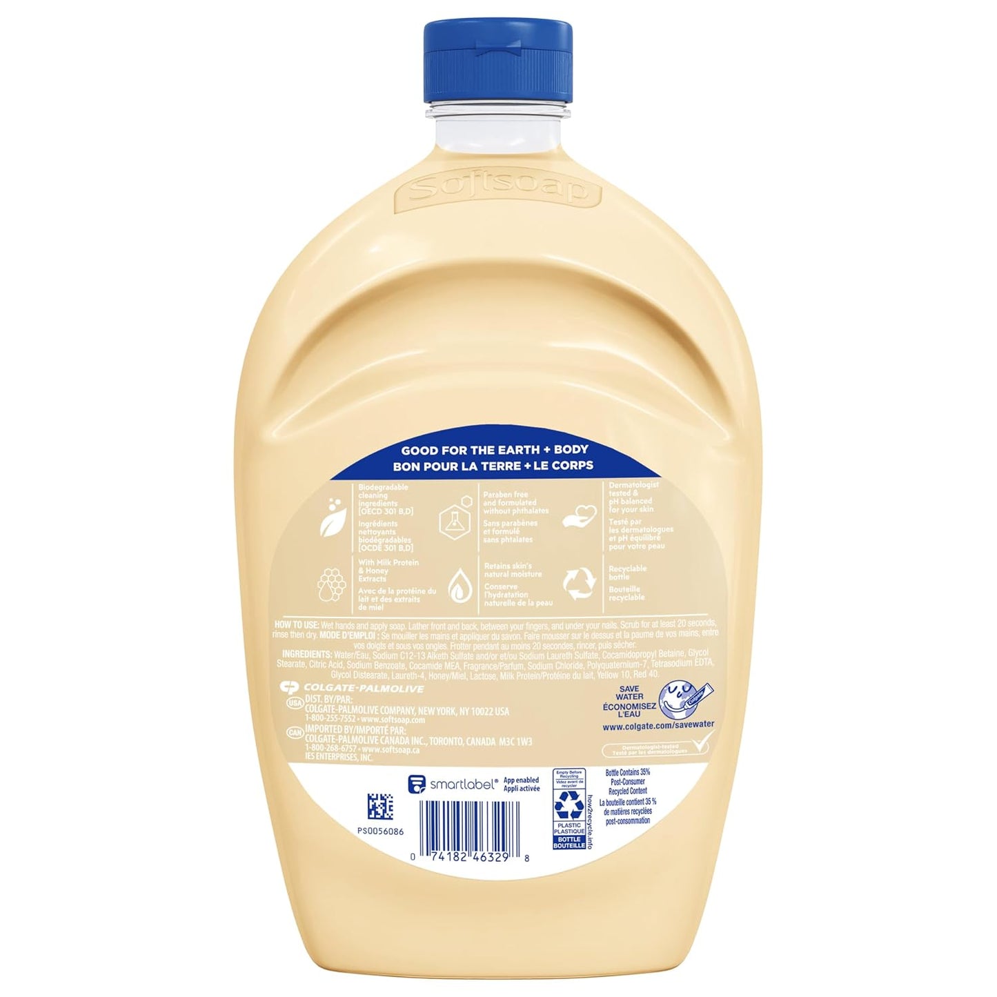 Softsoap Antibacterial Liquid Hand Soap, White Tea & Berry Scent, 50 fl oz