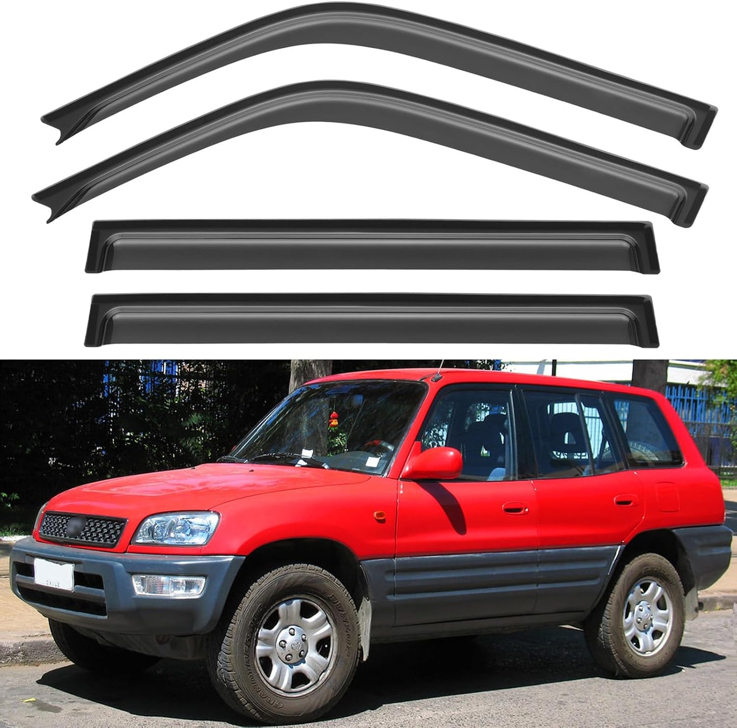 Window Visors Rain Guards for 2020-2025 Nissan Sentra