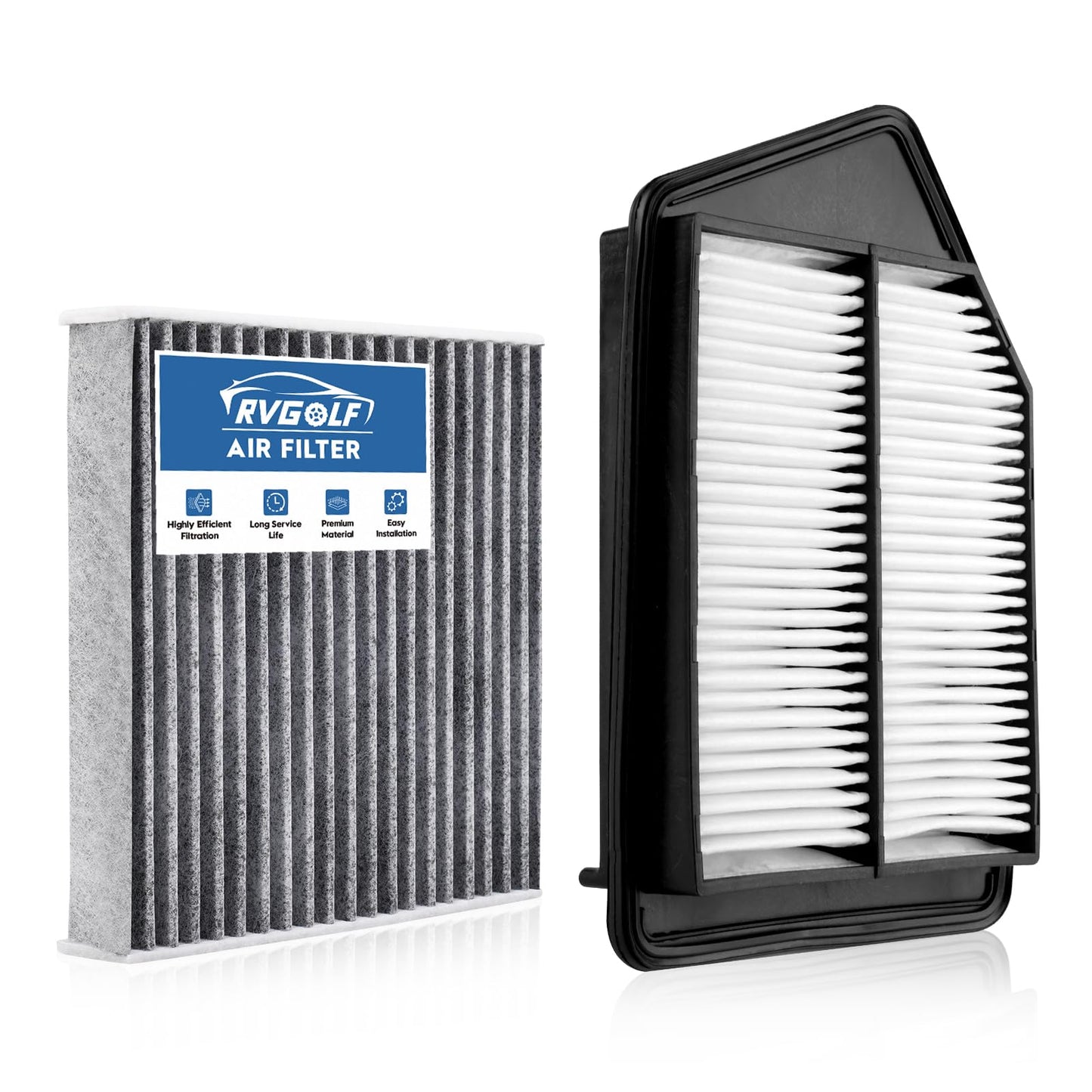 Engine+Cabin Air Filter Fit for 2014-2020 Rogue, 2017-2022 Rogue Sport
