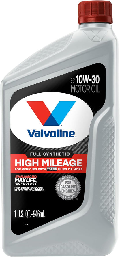 Valvoline MaxLife High Mileage 5W-30 Synthetic Blend Motor Oil 5 Quart