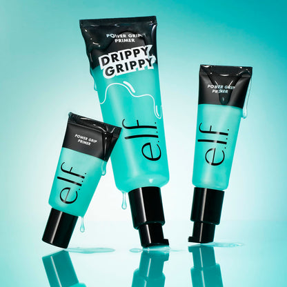 e.l.f. Power Grip Primer Mini, Gel-Based & Hydrating Face Primer for Smoothing Skin & Gripping Makeup, Moisturizing & Priming, Vegan & Cruelty-Free, Travel Size