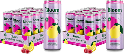 Bloom Nutrition Zero Sugar Energy Drink, Apple Crisp, 12oz 12pk