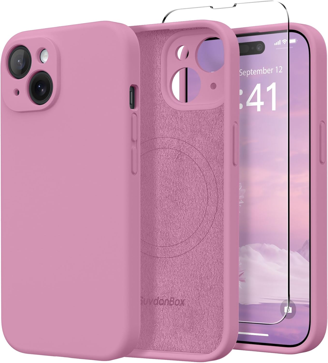 Magnetic for iPhone 17 Case Silicone Matcha