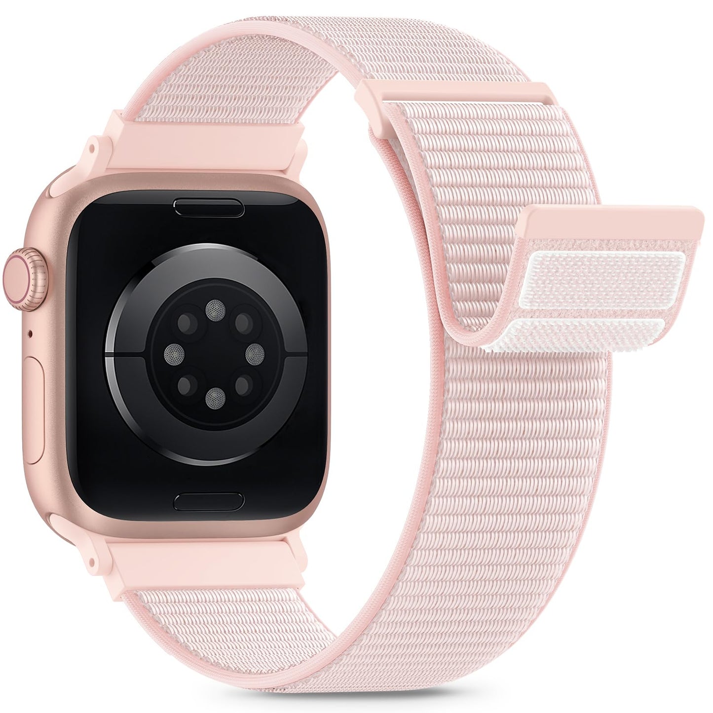 Nylon Loop Sport Band Compatible with Apple Watch Bands 38mm 40mm 41mm 42mm for Women Men, iWatch Wrist Straps for Se, Series 11 10 9 8 7, Breathable, Soft Band Ideal for Outdoor