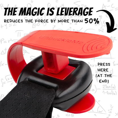 UnbuckleMe Car Seat Buckle Release Tool - Easy Opener Aid for Arthritis, Long Nails, Older Kids - Button Pusher for Infant, Toddler, Convertible 5 pt Harness car Seats - As Seen on Shark Tank (Aqua)