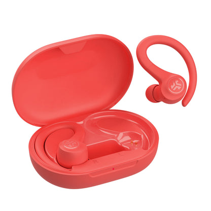 JLab, Go Sport+, True Wireless Workout Earbuds, Bluetooth Sport Earbuds, Clear Calling, Graphite
