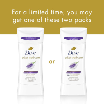 Dove Advanced Care Antiperspirant Stick Cool Essentials 2.6 oz 2PK
