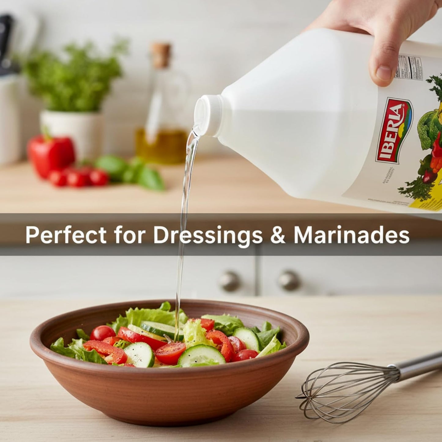 Iberia All Natural Distilled White Vinegar, 1 Gallon - 5% Acidity