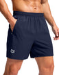 G Gradual Men's Athletic Running Shorts with 2 Zipper Pockets 7"/ 5"/ 9"