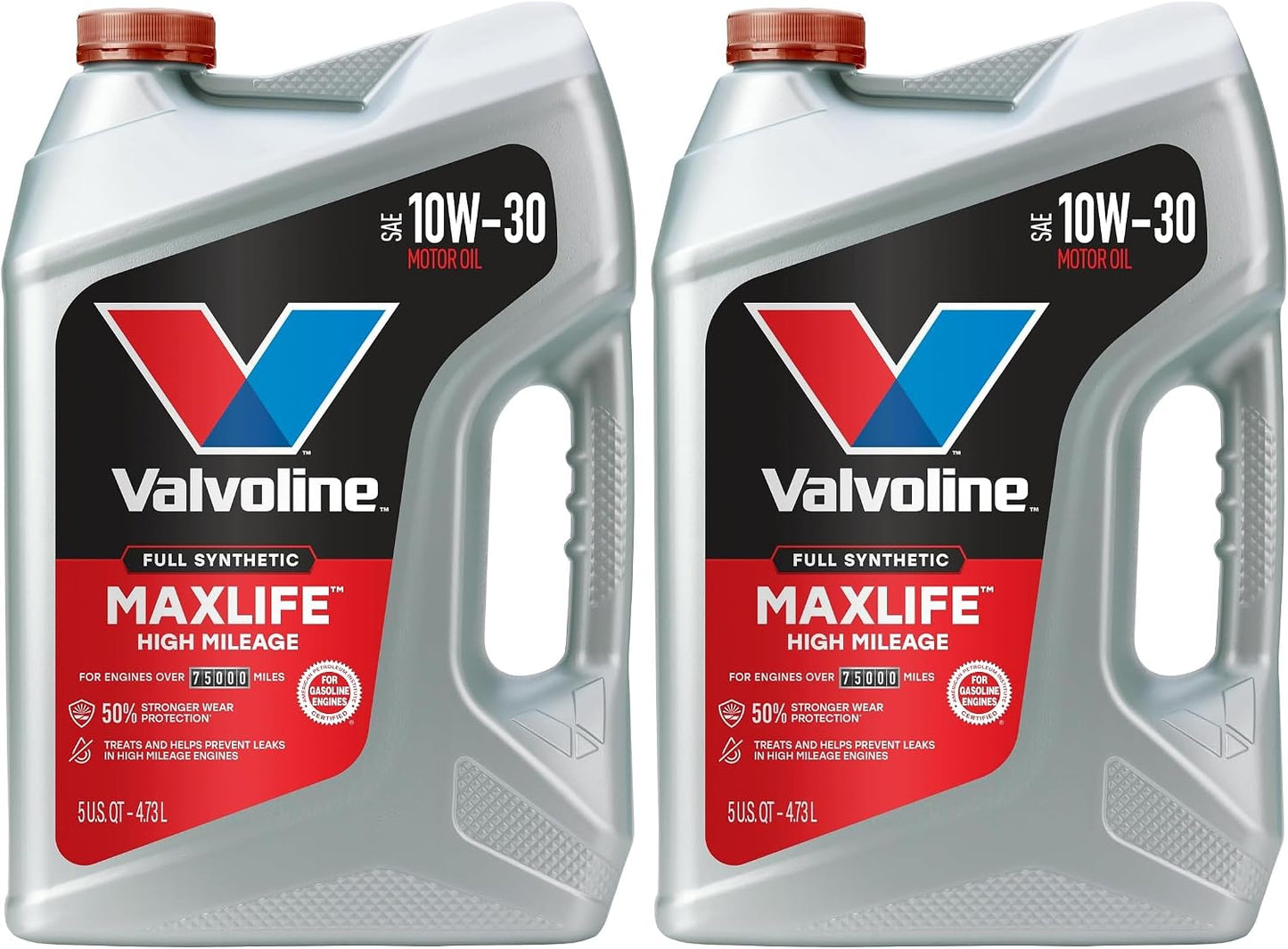 Valvoline MaxLife High Mileage 5W-30 Synthetic Blend Motor Oil 5 Quart