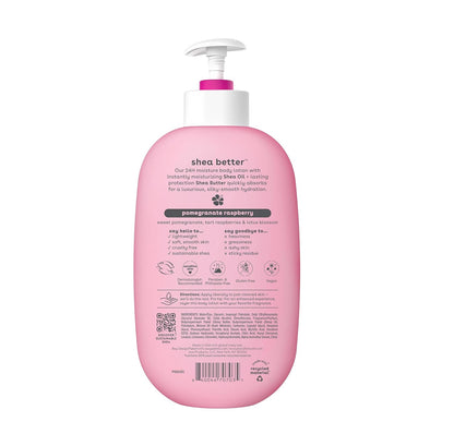 eos Shea Better 24H Moisture Body Lotion- Jasmine Peach, 16 fl oz