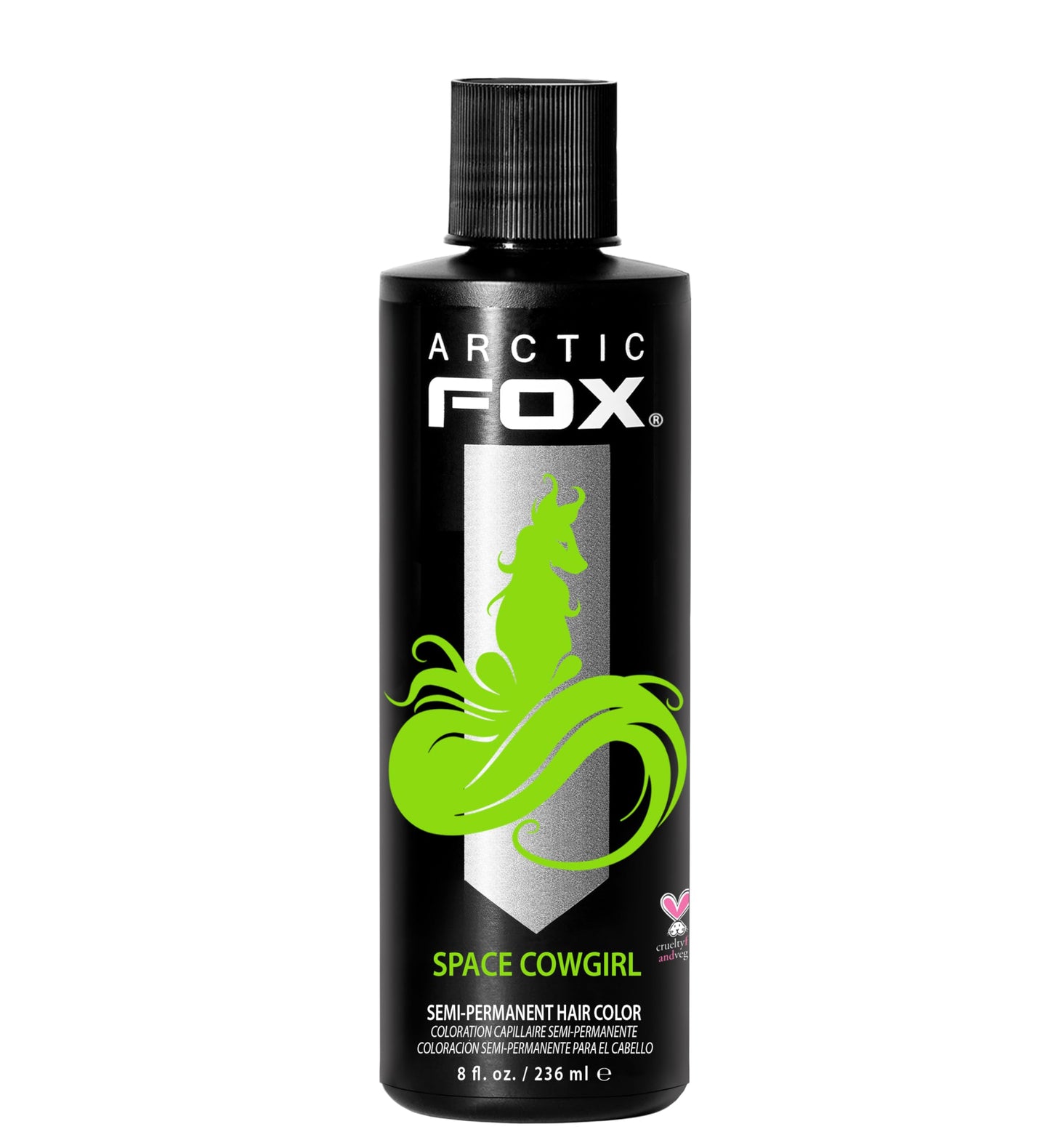 ARCTIC FOX Semi-Permanent Hair Dye - Sunset Orange, Vegan - 2 x 8 oz