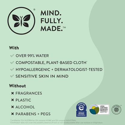 The Honest Company Multi-Use Baby Wipes, Pattern Play, 720 Count