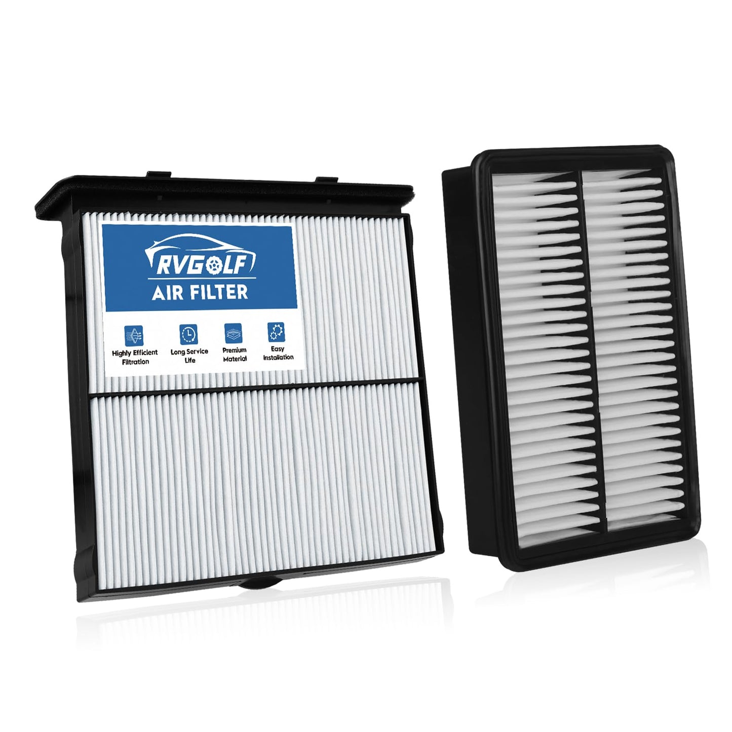 Engine+Cabin Air Filter Fit for 2014-2020 Rogue, 2017-2022 Rogue Sport