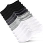 IDEGG Women & Men No Show Low Cut Anti‑Slip Casual Sports Running Socks