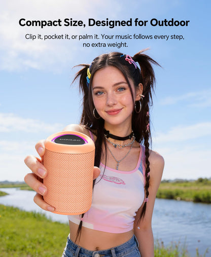 Portable Bluetooth Speaker Beach Essentials: IPX5 Waterproof for Outdoor