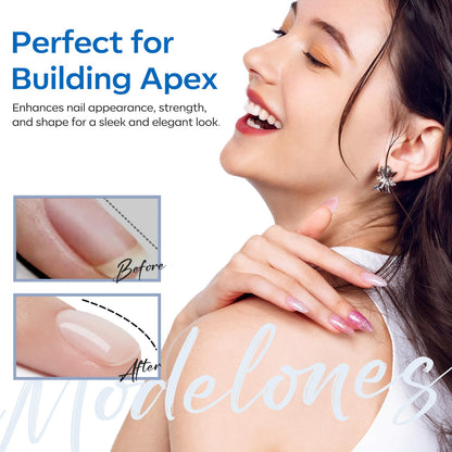 modelones Gel Top Base Coat Set 15ml 2026 Upgrade No Wipe Super Shine