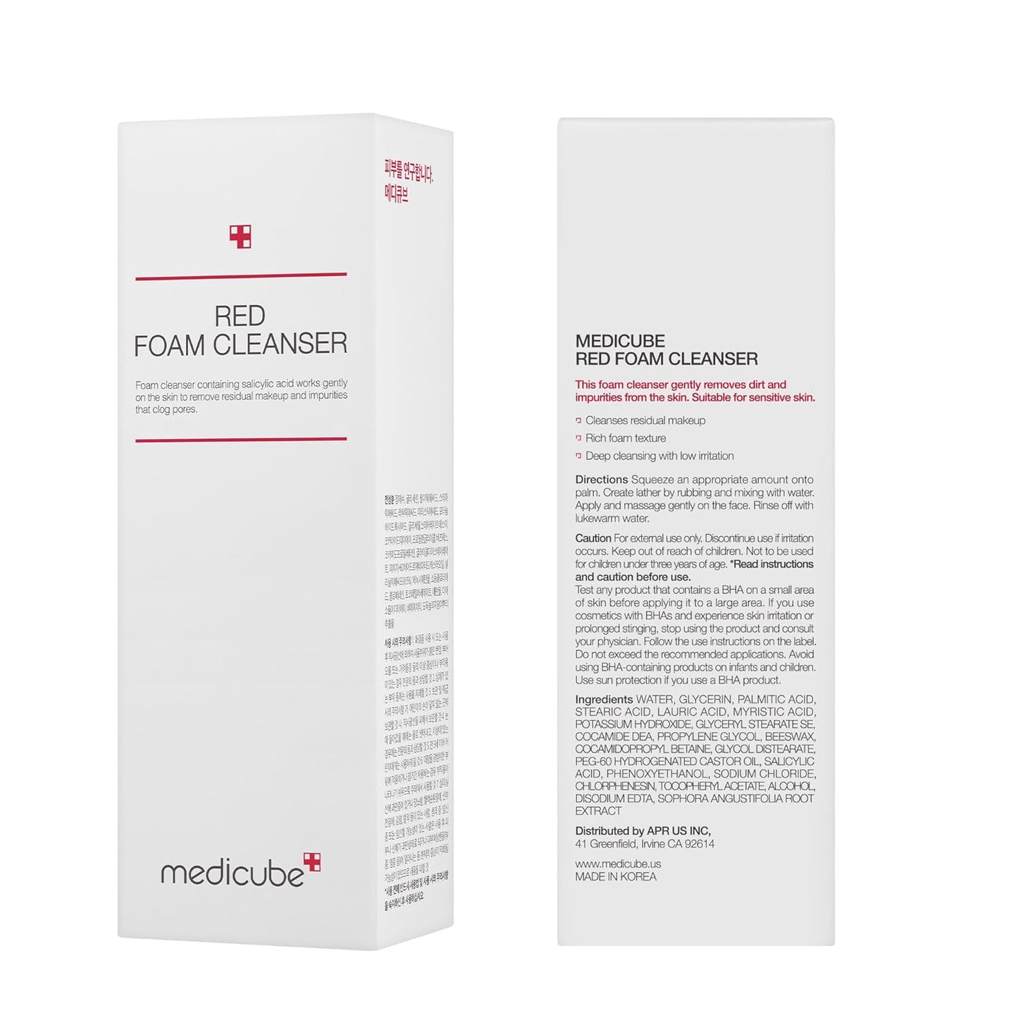medicube Facial Cleanser Turmeric Capsule Foam Cleanser