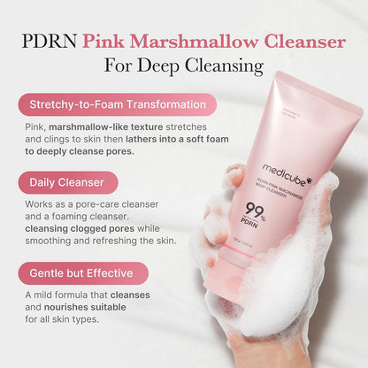 medicube Facial Cleanser Turmeric Capsule Foam Cleanser